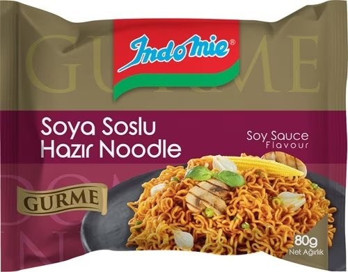 INDOMIE GOURMET WITH SOY SAUCE 80GR*40