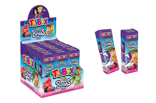 TOYBOX 25 GR JELLY BEANS BERRY*12