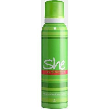 SHE DEODORANT 150 ML WOMEN SWEET*1