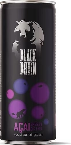 BLACK BRUIN ENERGY DRINK AÇAI 250 ML*12