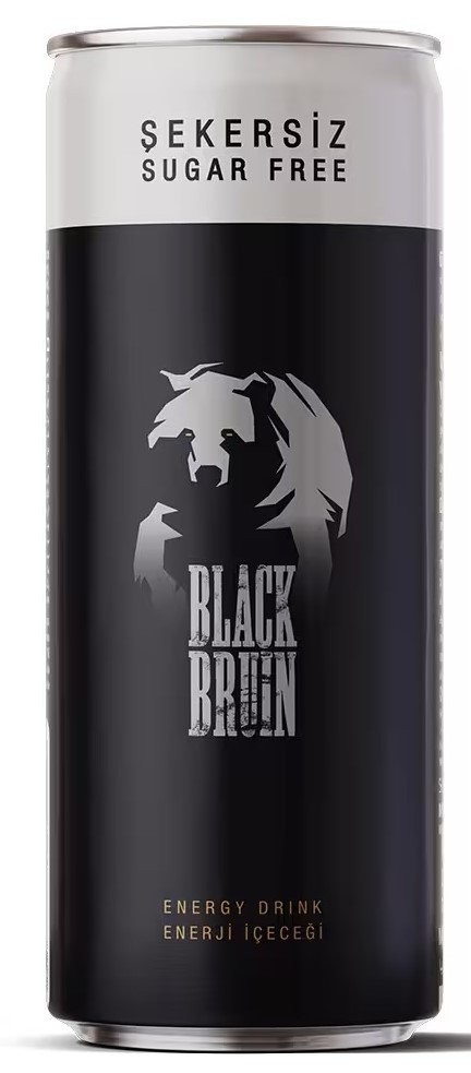 BLACK BRUIN ENERGY DRINK SUGAR-FREE 250 ML*12