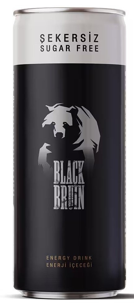 BLACK BRUİN ENERJİ İÇECEĞİ ŞEKERSİZ 250 ML*12