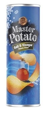 MASTER POTATO TUZ VE SİRKE SOSLU CİPS 160 GR*14