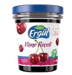 ERGÜL REÇEL 380 GR CAM VİŞNE*12