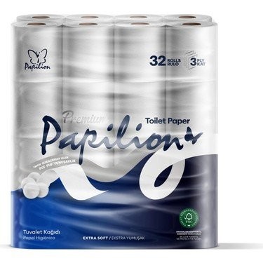 PAPILION TOILET PAPER 32 PCS *3