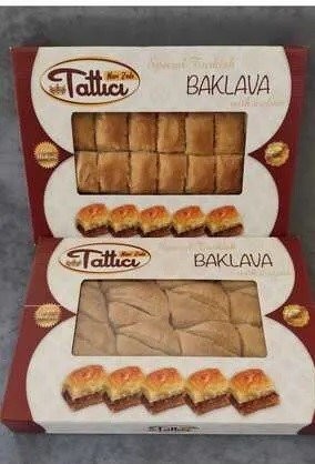 TATTICI NURİ ZADE KURU BAKLAVA 1200 GR TEPSİLİ*10