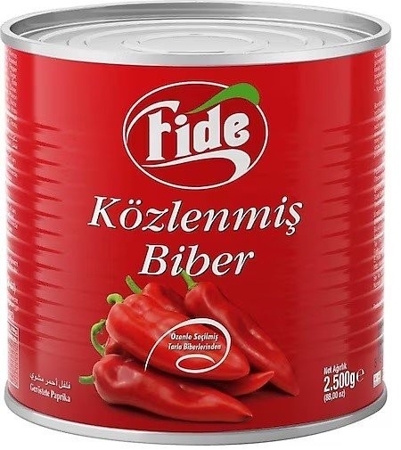 FİDE 2500 GR KÖZLENMİŞ BİBER*6