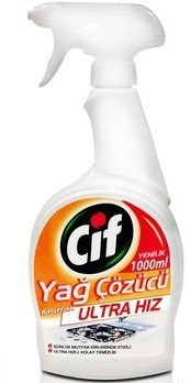 CIF СПРЕЙ СВЕРХСКОРОСТНОЙ КУХОННЫЙ ОБЕЗЖИРИВАТЕЛЬ 1000 МЛ *9