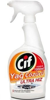 CİF SPREY 1000 ML ULTRA HIZ YAĞ ÇÖZÜCÜ MUTFAK*9