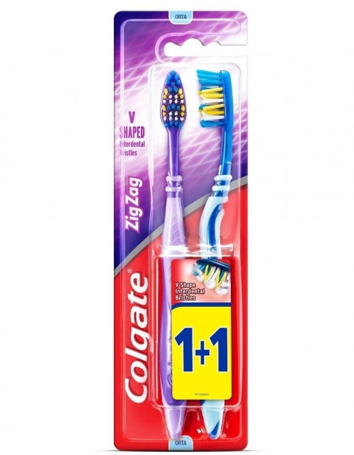 COLGATE DİŞ FIRÇASI ZİGZAG 2Lİ*12