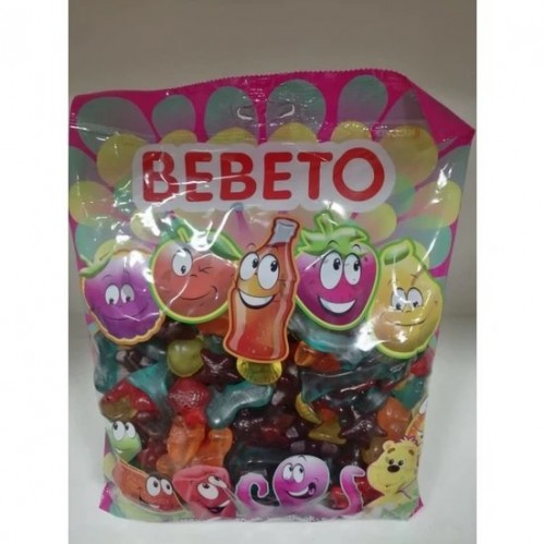 BEBETO 1 KG SEA SERIES SOFT CANDY*12