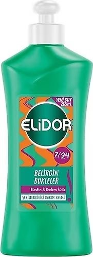 ELİDOR 265 ML BELİRGİN BUKLELER 7/24 SAÇ KREM*12