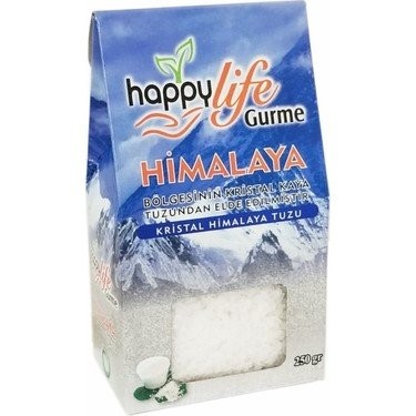 HAPPYLİFE 250 GR HİMALAYA KAYA TUZU (KIRİSTAL)*12