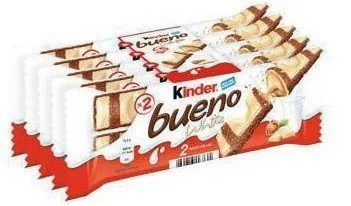 Kinder Bueno White T2 39g (5pack)
