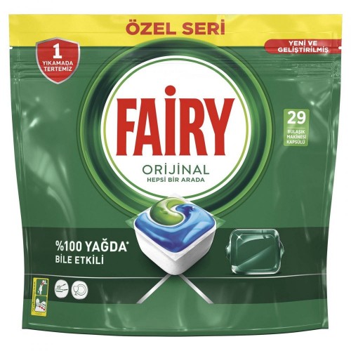 FAIRY TABLET ALL IN ONE 29 Pcs*5