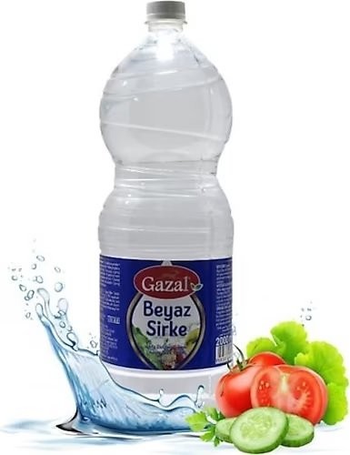 GAZAL SAUCE WHITE VINEGAR 2 LT*9