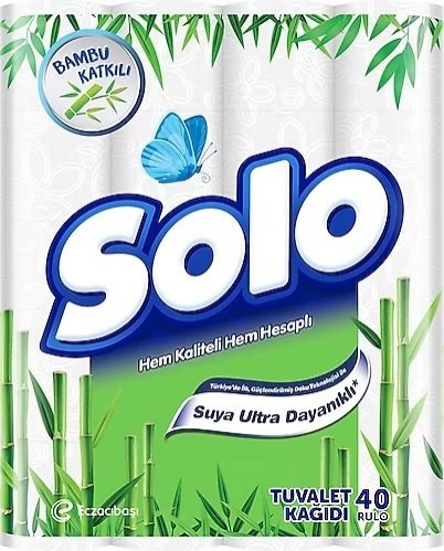 SOLO TOILET PAPER 40PCS *3