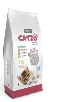 CATZO KEDİ KUMU 5 LT BENT.MARSİLYA KOKULU*1