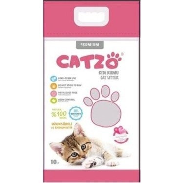 CATZO CAT LITTLE 10 LT BENTONITE POWDER SMELLED*1