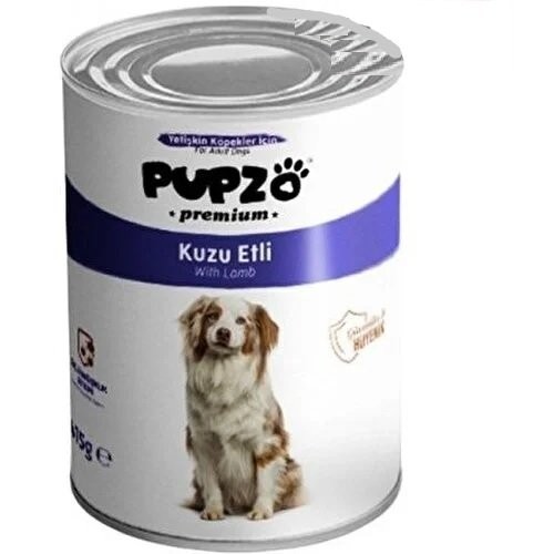 PUPZO 415 GR KÖPEK KONS.PREM.KUZU ETLİ*20