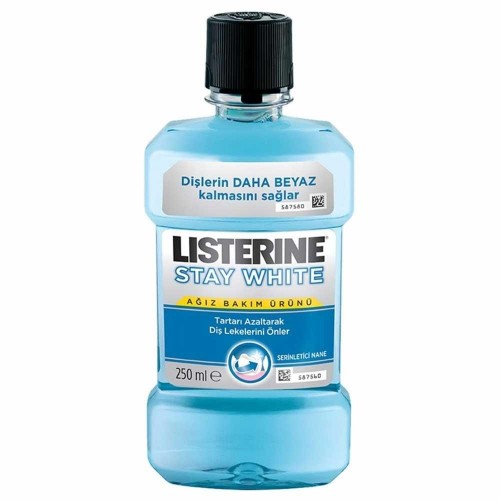 LISTERATED ORAL CARE 250 ML STAY WHITE * 6
