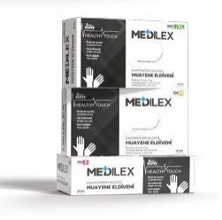 REFLEX MEDİLEX 100 LÜ SİYAH (L/XL) ELDİVEN*20