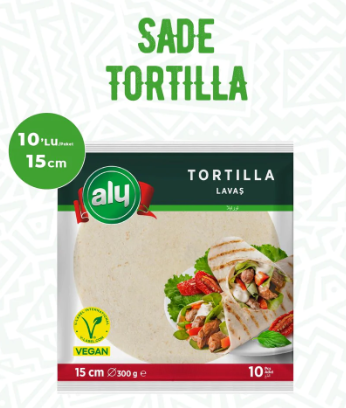 ALY TORTILLA 15 CM 10 PCS 300 GR*12