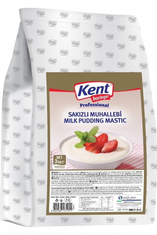 K.BORİNGER 3 KG SAKIZLI MUHALLEBİ*4