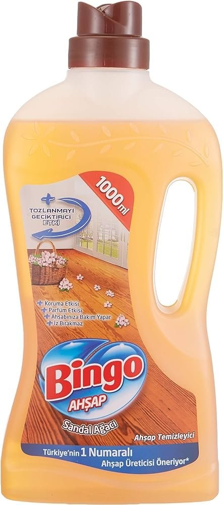 BINGO WOOD CLEANER 1 LT SANDALWOOD*12