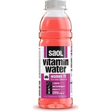 SAOL 500 ml Eau Vitaminée Women Fit *12