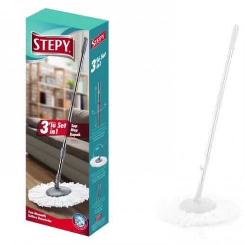 STEPY YEDEK 3 LÜ SET (SAP-MOP-KAPAK)*12