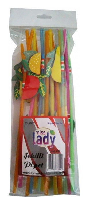 MISS LADY SHAPED PIPETTE 15 PCS *50
