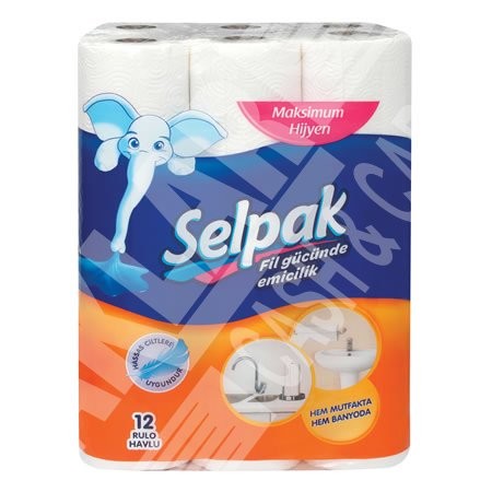 SERVIETTES SELPAK 12*4