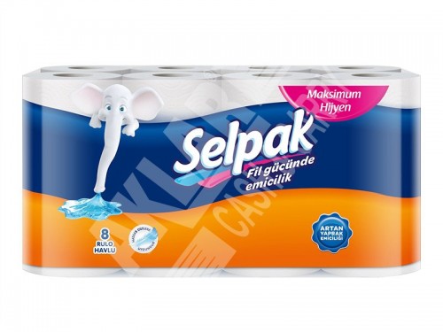 SERVIETTE SELPAK 8PACK*3