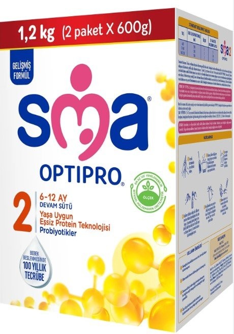 SMA OPTIBRO 2*600 GR (NUMÉRO 2)*6