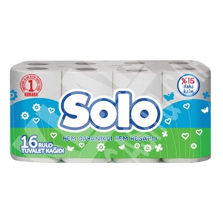 SOLO PAPIER TOILETTE 16p*3