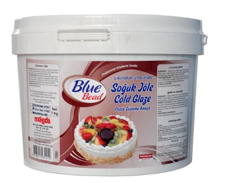 BLUE BEAD 7 KG COLD JELLY KIWI FLAVOR*4