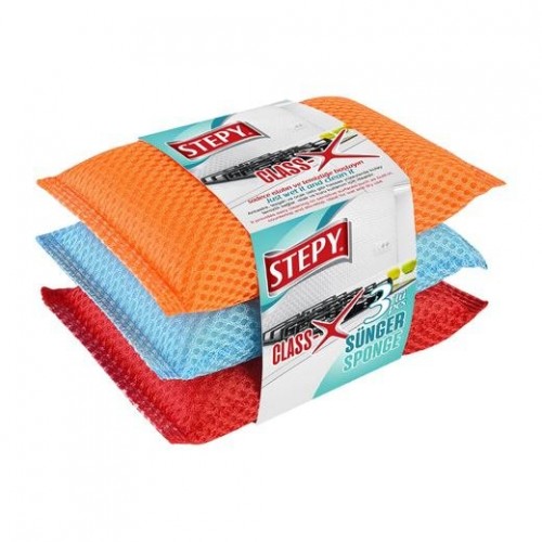 STEPY SUPER SPONGE 3 PCS *48