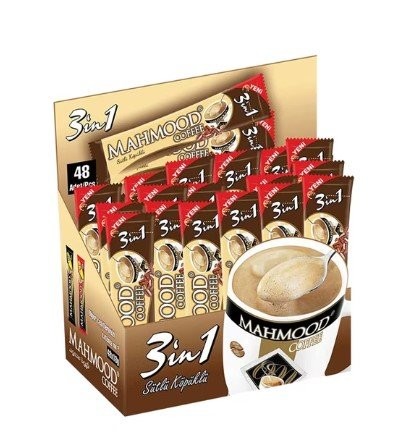 MAHMOOD COFFEE BOX(3+1) WITH MILK FOAM*48