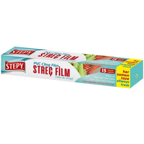 STEPY STREÇ FİLM 15 METRE*24