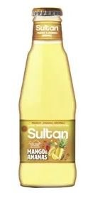 SULTAN MEYVELİ SODA 200 ML MANGO/ANANAS*24