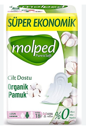 MOLPED PURE&SOFT SÜPER EKO UZUN 18 Lİ*16