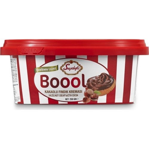 SEYİDOĞLU BOOOL KAKAOLU FINDIK KREMASI 250 GR*12