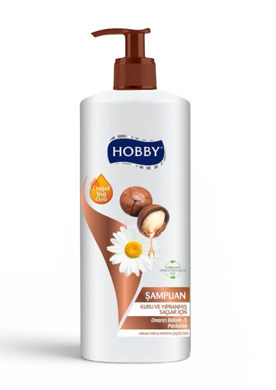 Hobby Shampoing 1000 ml à l'huile d'argan et de camomille*8