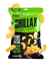 CHİLLAX 60 GR PEANUT CORN CHIPS*24
