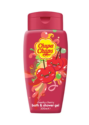 CHUPA CHUPS SHOWER GEL 300 ML CHEKKY CHERRY*24