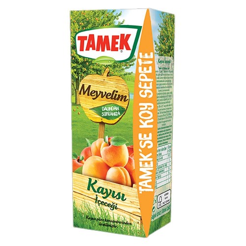 TAMEK MY FRUIT 200 ML APRICOT*27