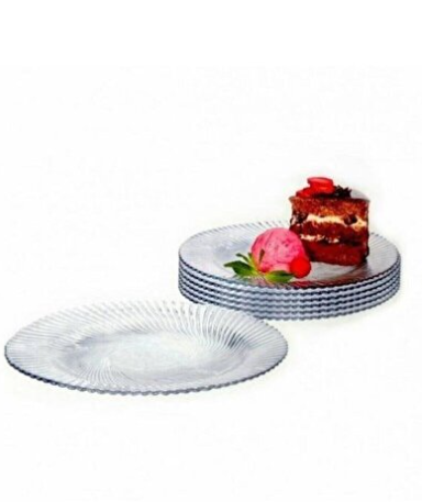 (10708)PAŞA BAHÇE FREEZIA DESSERT PLATE 6 PCS*4