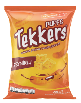 TEKKERS PUFFS PEYNİRLİ CİPS 20 GR*60