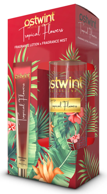 OSTWİNT 200 ML BODY SPRAY+50 ML LOTION TROPICAL*36